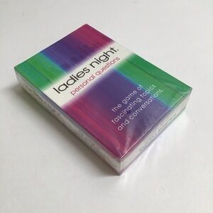 SEALED Ladies Night Game of Questions Topics Cards NEW Bachelorette Party Adults